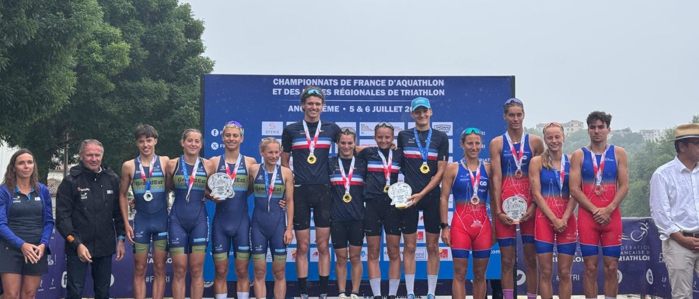 2 podiums aux Championnats de France des Ligues à Angoulême