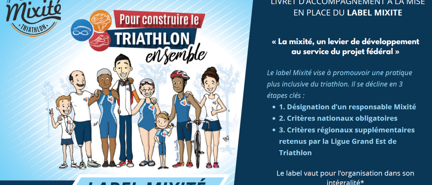 Organisateurs : sortie du Livret Mixité