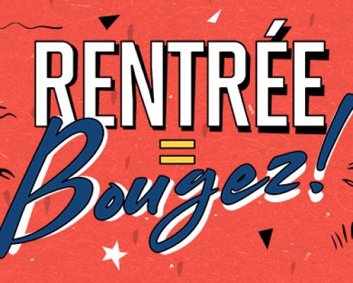 À VOS MARQUES, PRÊTS, BOUGEZ !