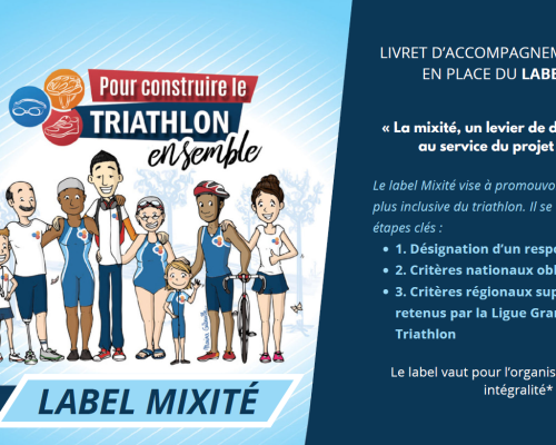 Organisateurs : sortie du Livret Mixité